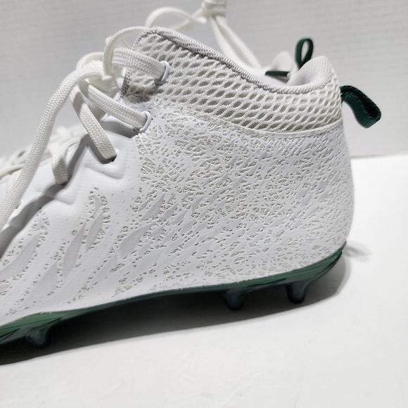 Men Under Armour Spotlight UA 4D Foam Football Cleats White 3023963-104 Size 11 main image 7